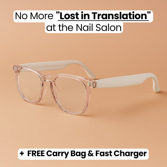 Gafas de traducción con inteligencia artificial